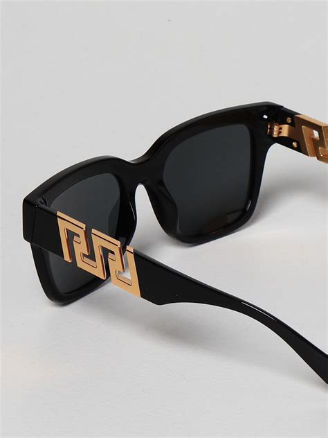 black Versace glasses women